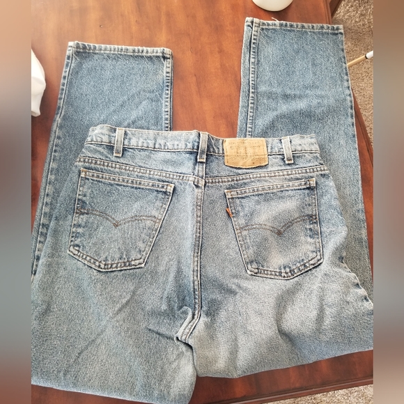 Vintage Men's 509 Levi's 36×32 orange Label tab
